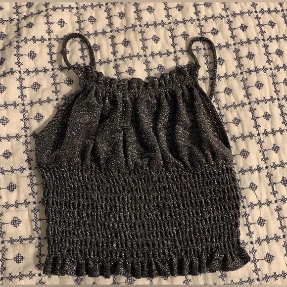 Urban outfitters sparkly crop top size xs - Picture 4 of 4